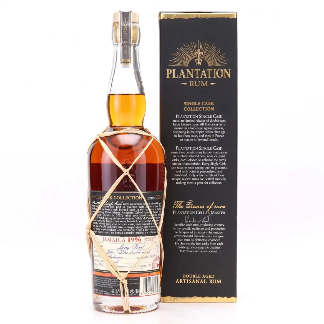 High resolution image of Long Pond Plantation Jamaica Finish Rye Whiskey (Belux Tour) ITP - HJC 1996
