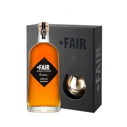 Bottle of Fair Travellers Belize Extra Old XO