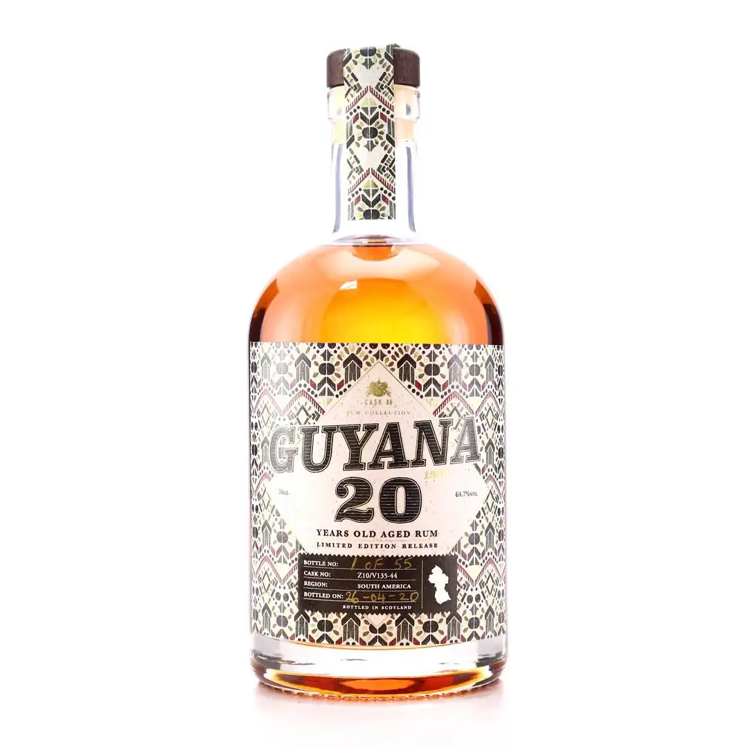 Bottle of Cask 88 Guyana 20 1999