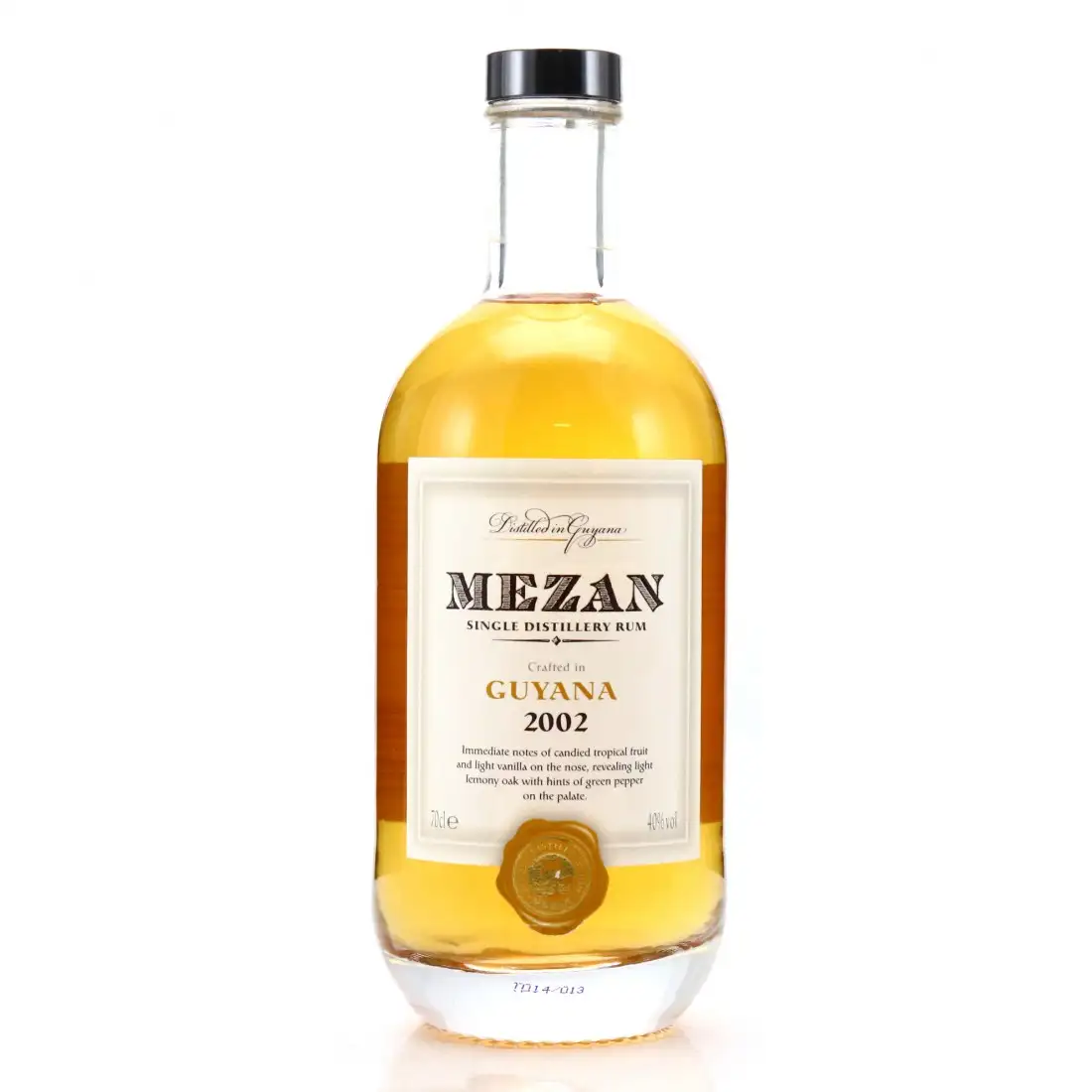 Bottle of Mezan Diamond Guyana 2002