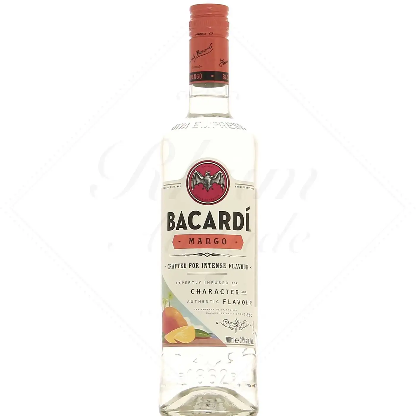 Bottle of Bacardi Mango