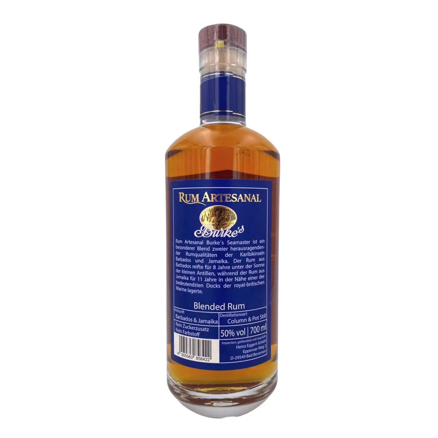 Image haute résolution de RA Burke‘s Seamaster Blended Rum