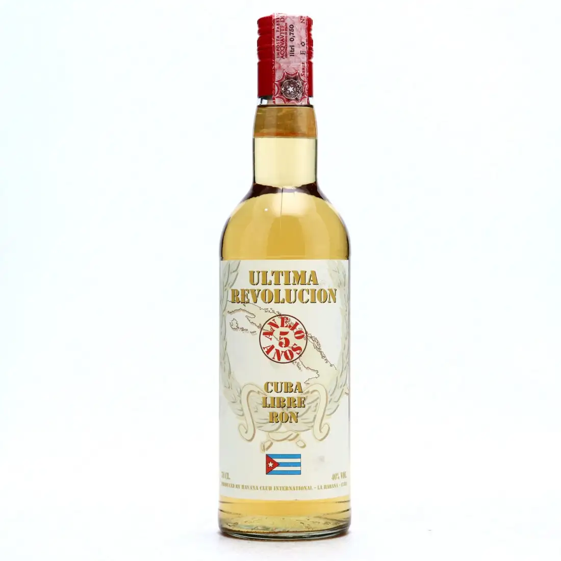 High resolution image of Velier Havana Club Ultima Revolucion Cuba Libre Ron 1993