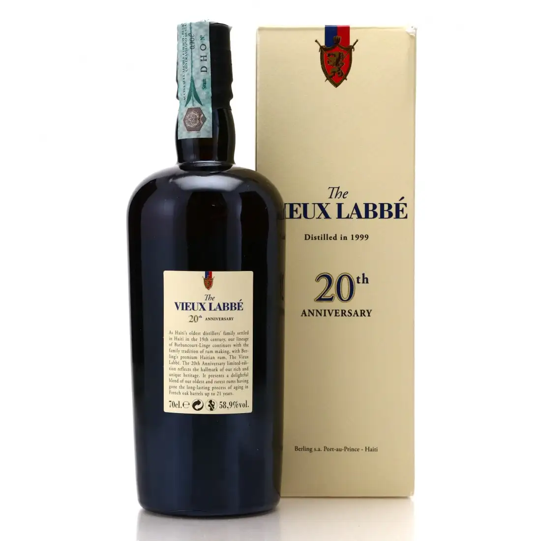 High resolution image of Velier The Vieux Labbé (20th Anniversary) 1999