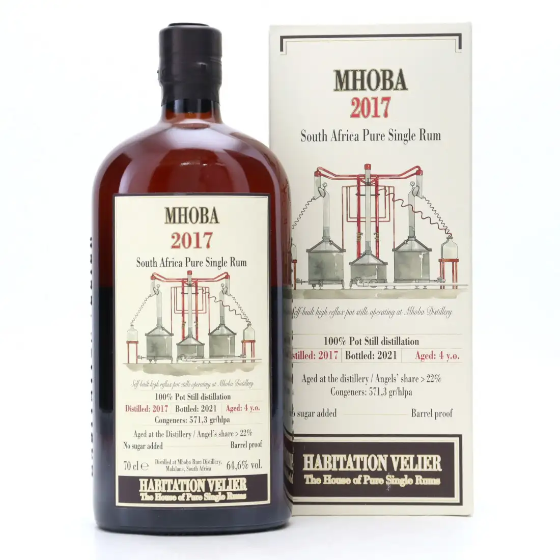 Bottle of Habitation Velier MHOBA 2017
