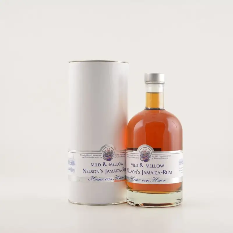 Bottle of Heinrich von Have Nelson’s Jamaica Rum mild & mellow