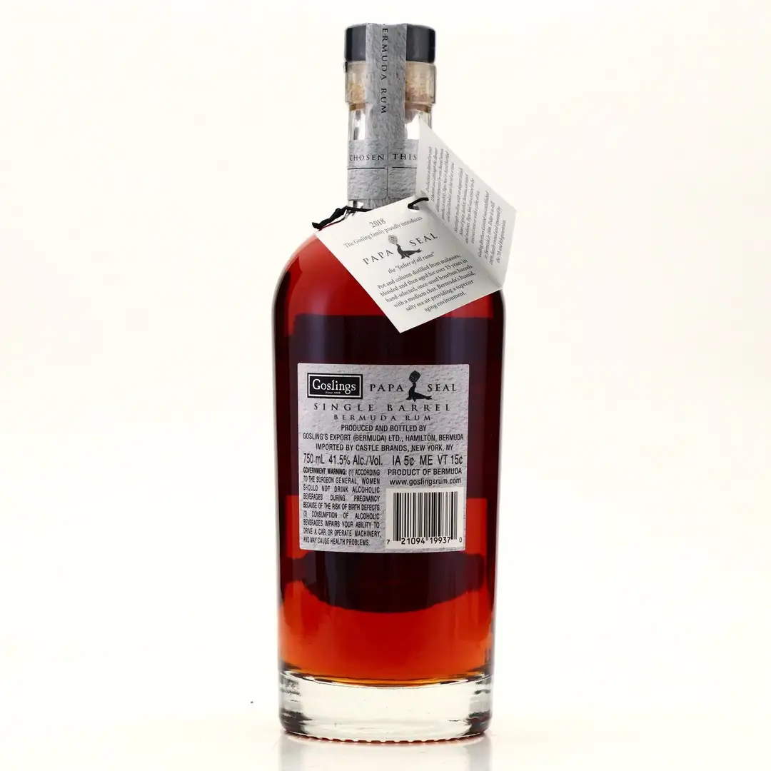 High resolution image of Goslings Papa Seal Single Barrel