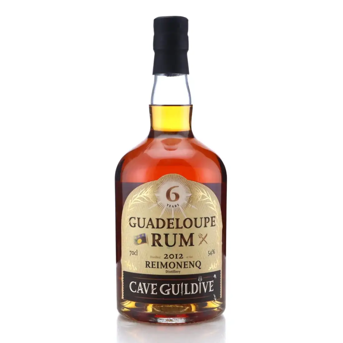 Bottle of Cave Guildive ReimonenQ Guadeloupe Rum 2012