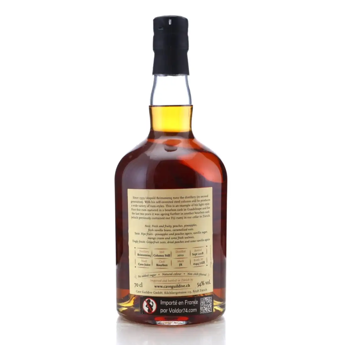 High resolution image of Cave Guildive ReimonenQ Guadeloupe Rum 2012