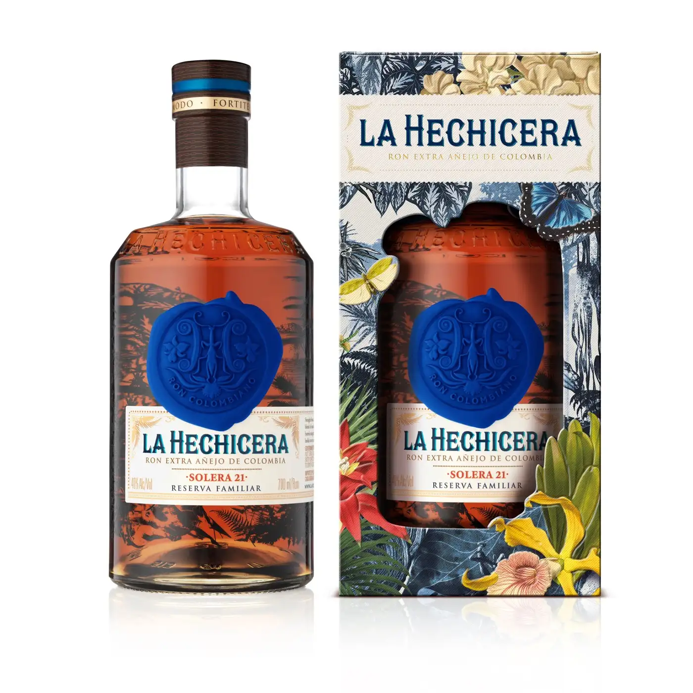 Image haute résolution de La Hechicera Fine Aged Rum