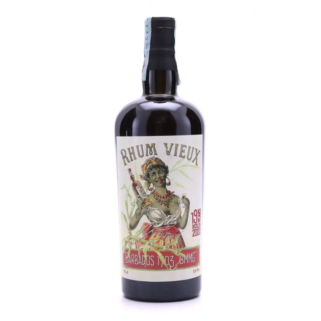 Bottle of High Spirits Collection Mount Gay Barbados 1703 BMMG 2000