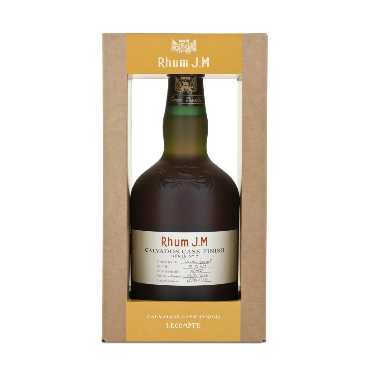 Bottle of Rhum J.M Série N°2 Calvados Cask Finish 2006