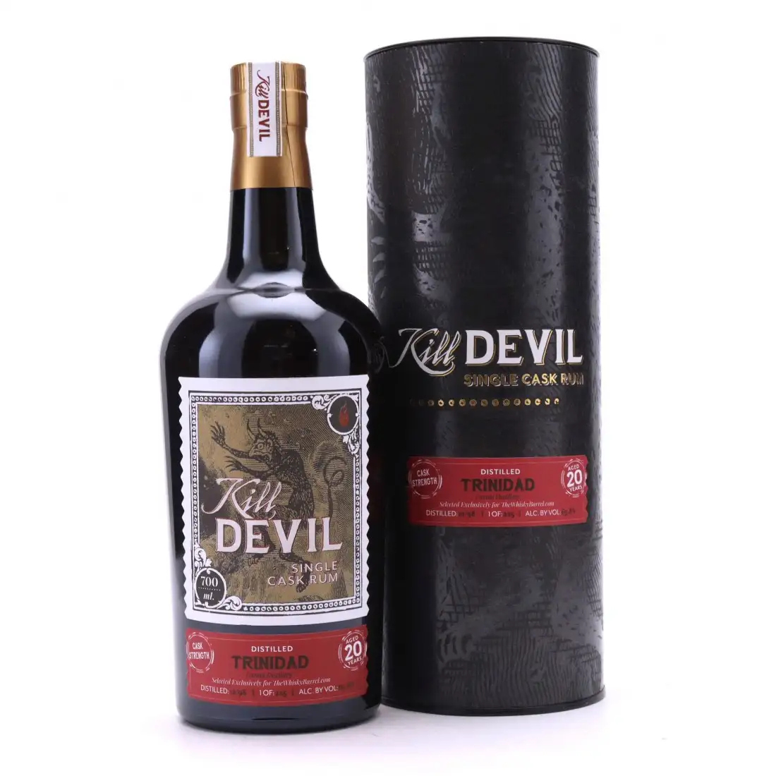 Bottle of Caroni Kill Devil (The Whisky Barrel) HTR 1998