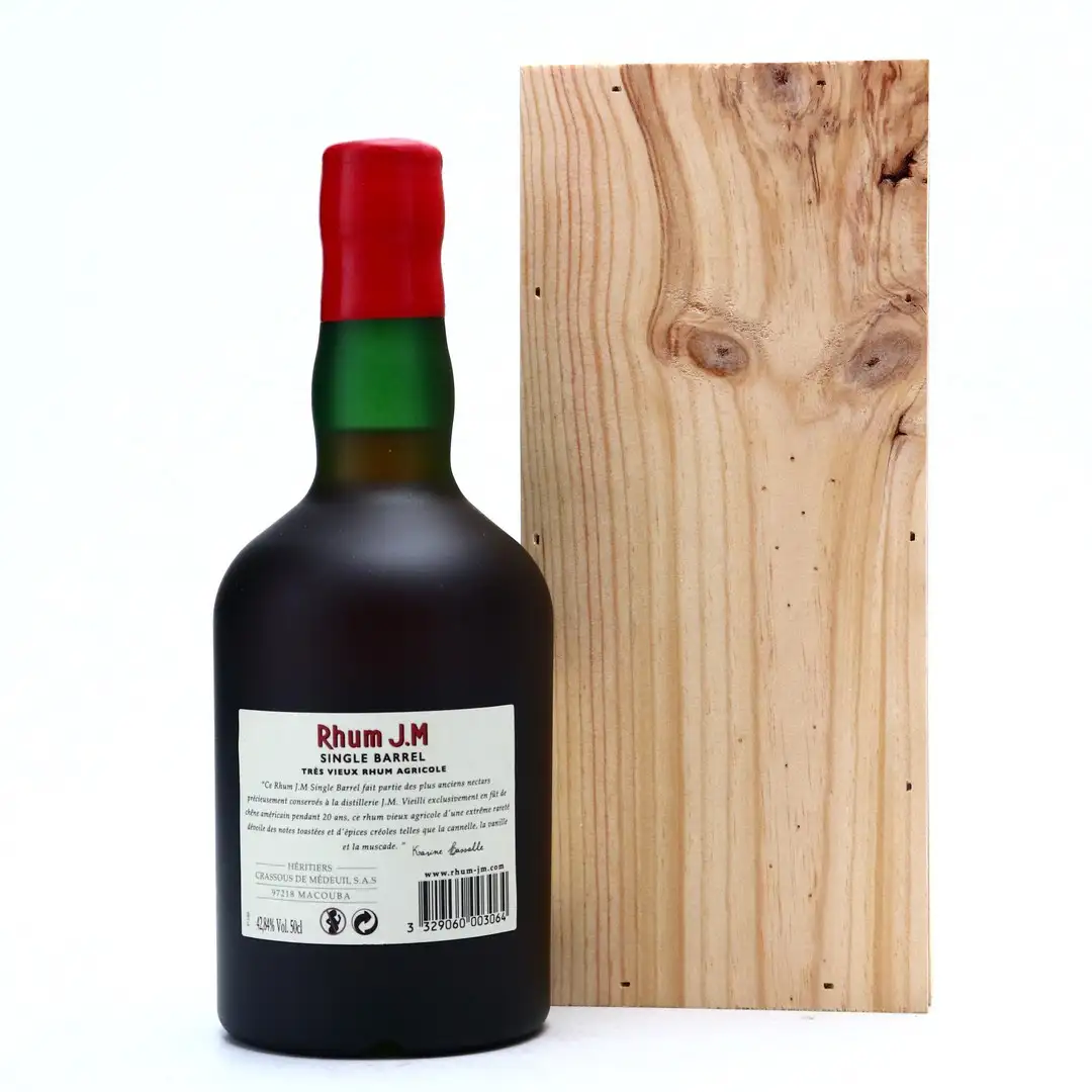 Image haute résolution de Rhum J.M Single Barrel 1999