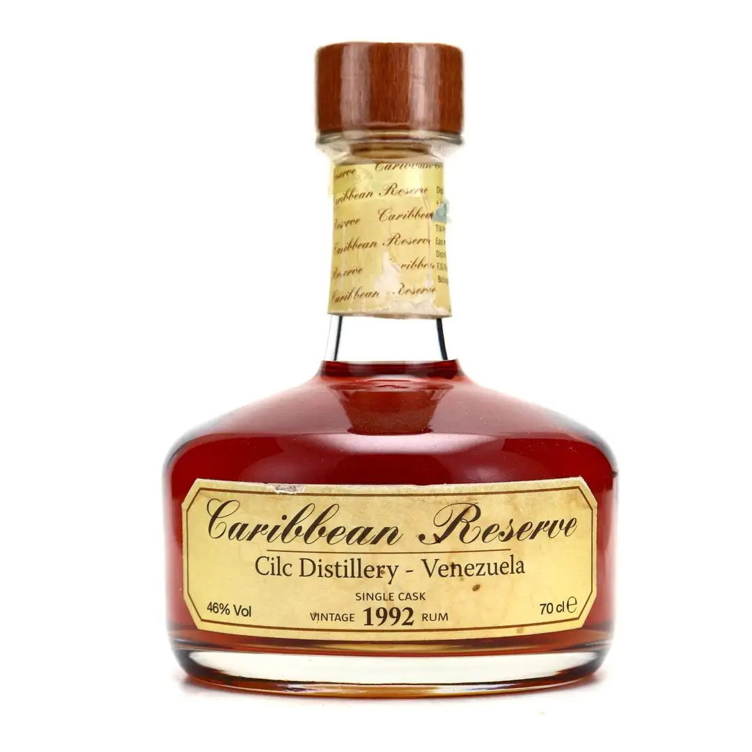 Bottle of Liquid Gold Cilc Caribbean Reserve 1992