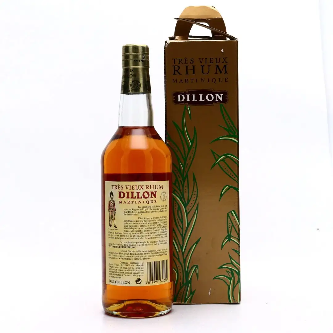 Image haute résolution de Dillon Très Vieux Rhum 1982