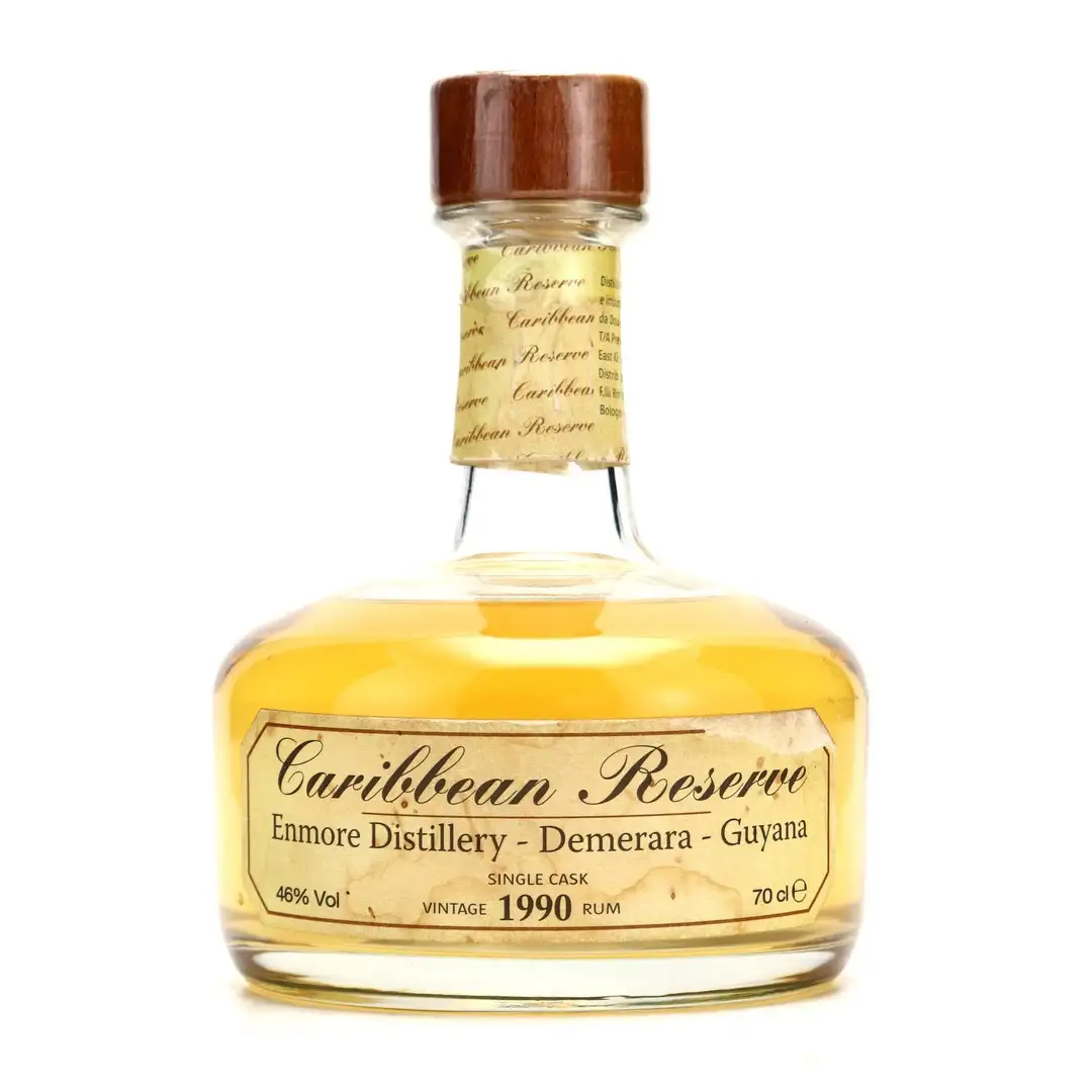Bottle of Liquid Gold Enmore Caribbean Reserve 1990