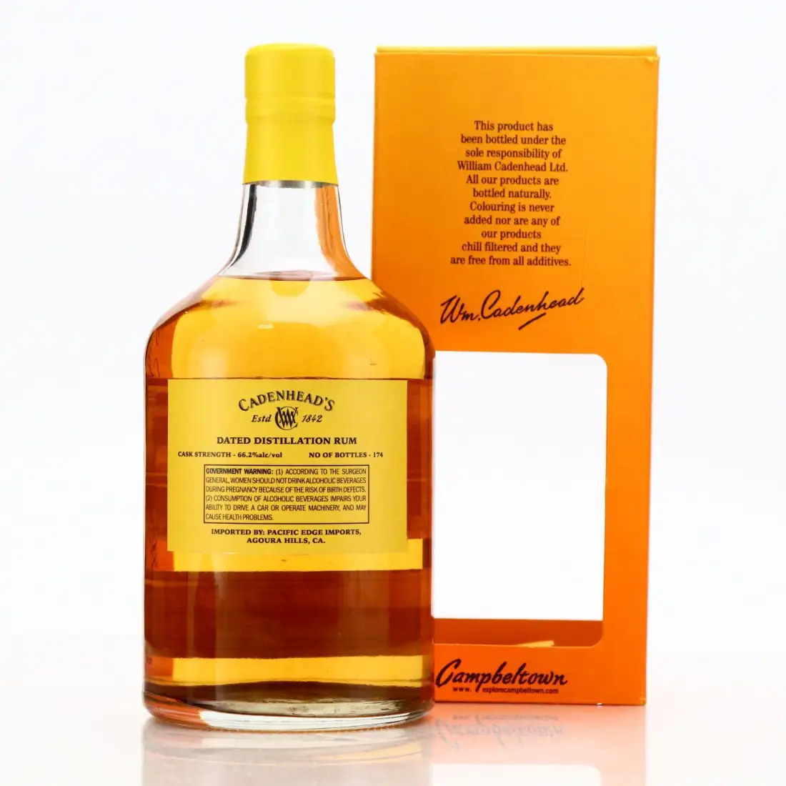 Hochauflösendes Bild von Cadenhead‘s Clarendon SFJE 2004