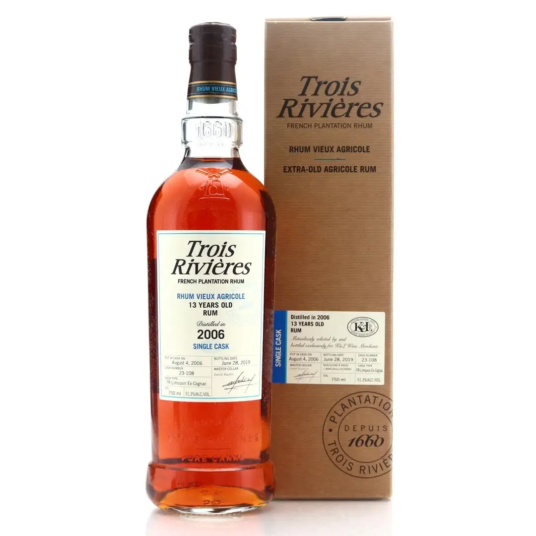 Bottle of K&L Wines Trois Rivières Rhum Vieux Agricole 2006