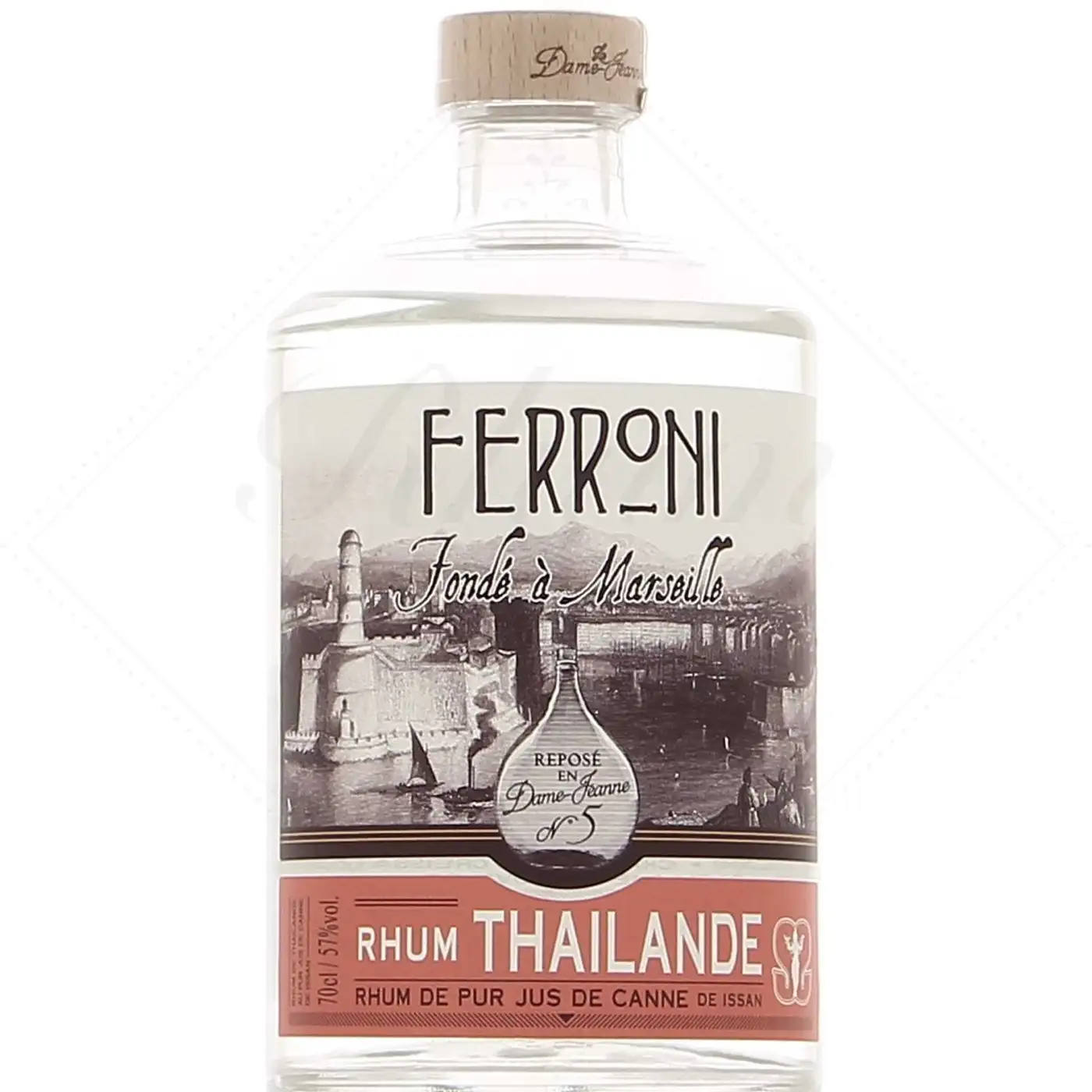Bottle of Ferroni La Dame Jeanne 5 Rhum Thailande