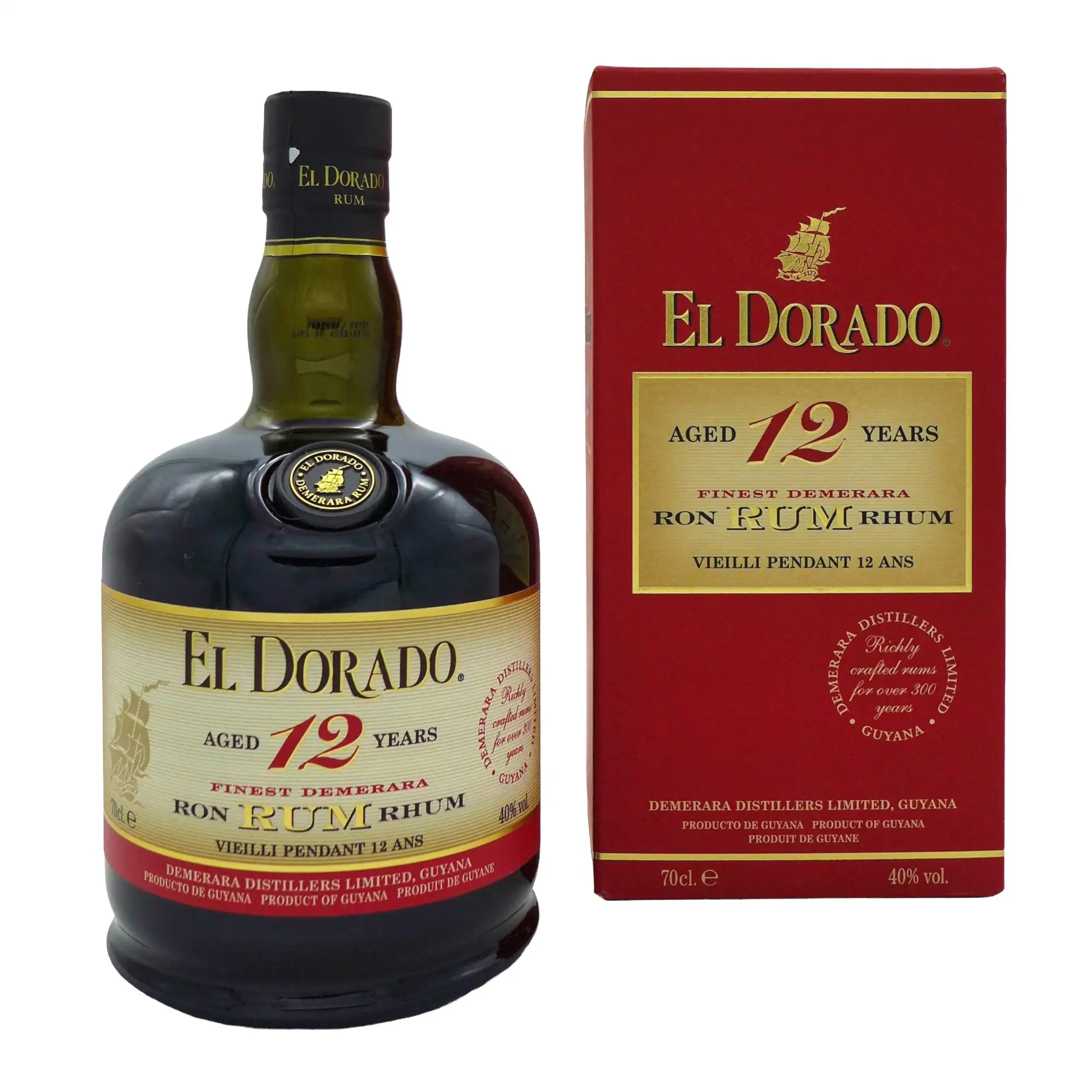 Bottle of DDL El Dorado 12 (2020 Release)