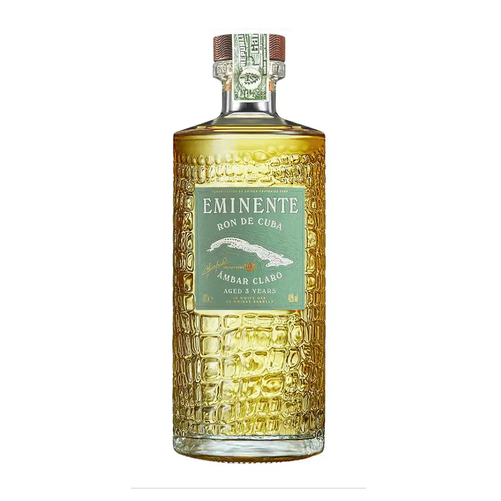 Bottle of LVMH Cuba Ron S.A. Eminente Ambar Claro