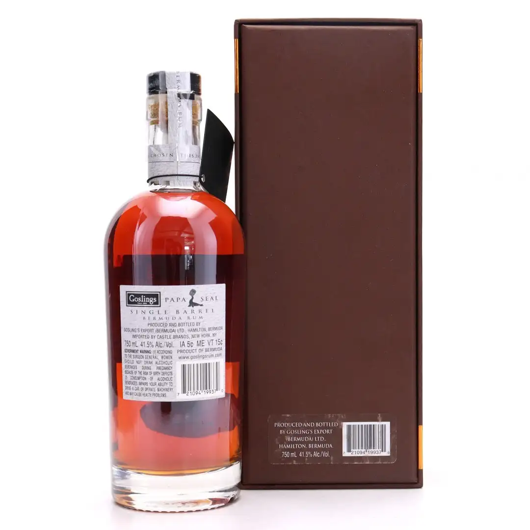 High resolution image of Goslings Papa Seal Single Barrel