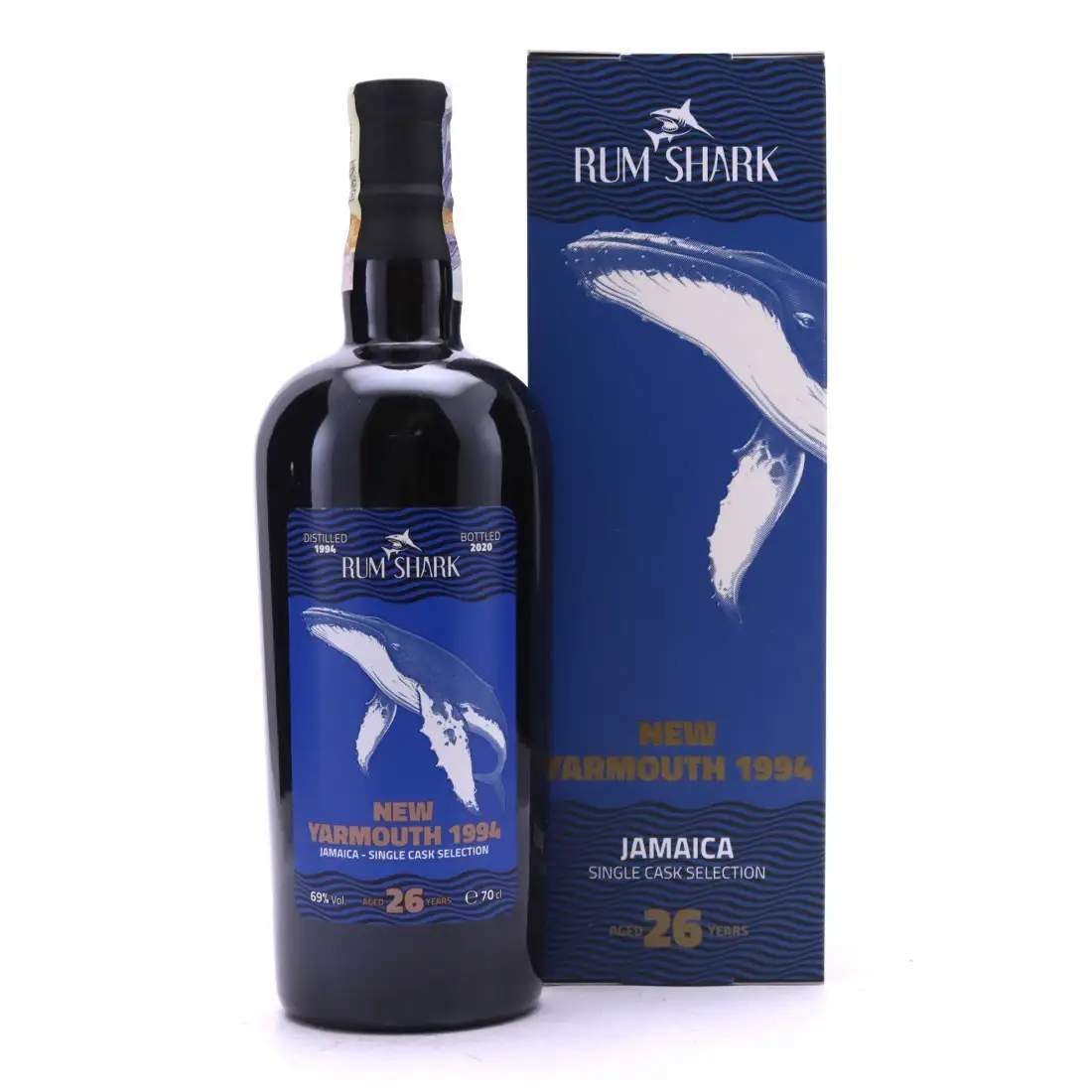 Bottle of Rum Shark New Yarmouth 1994