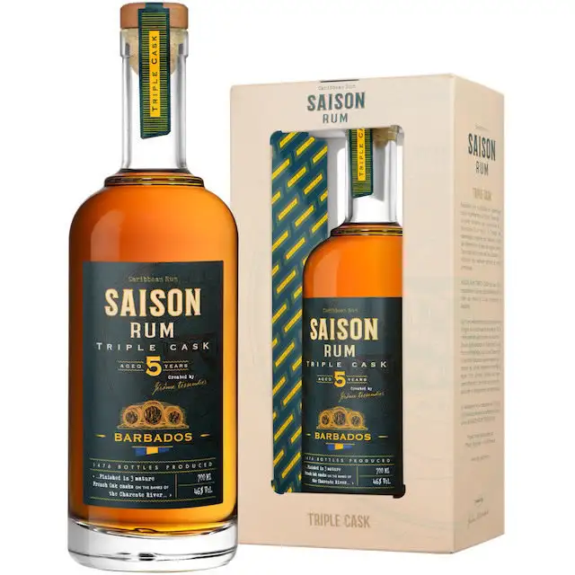 Bottle of Saison Triple Cask