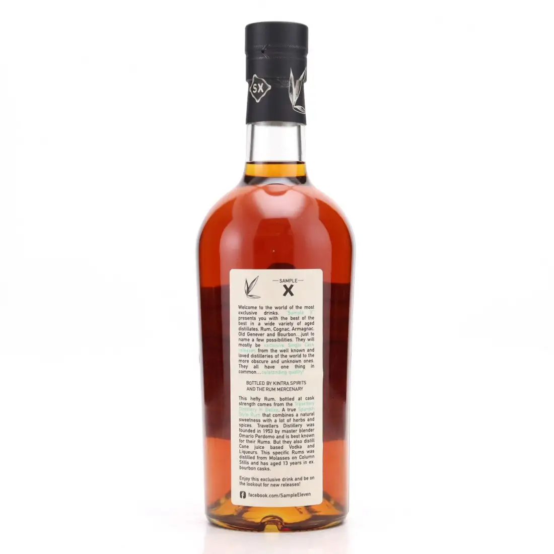 Image haute résolution de The Rum Mercenary &amp; Kintra Travellers Sample X The Travellers Distillery 2007