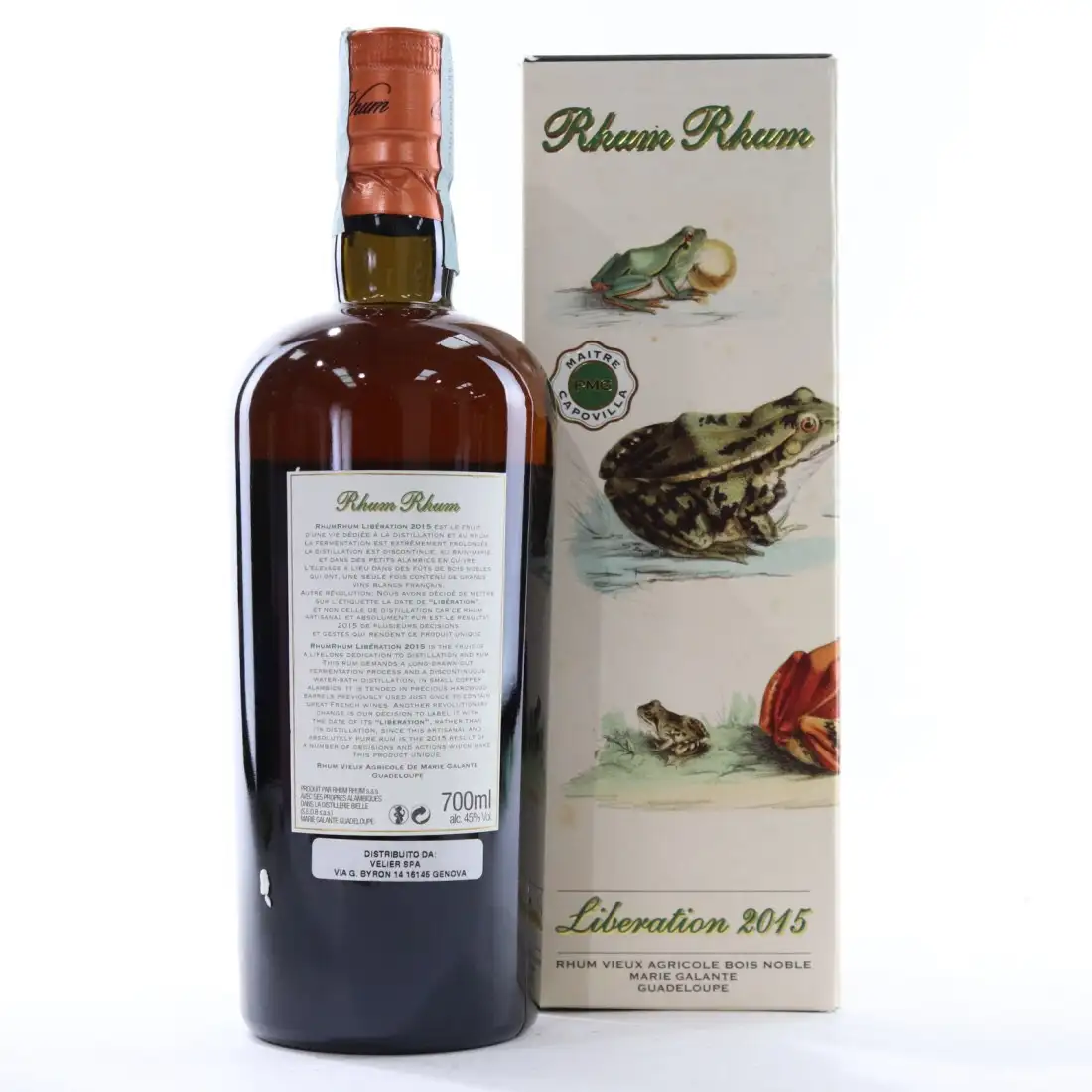 Image haute résolution de Velier Bielle Rhum Rhum Libération 2015 2009